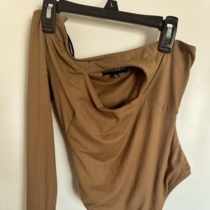 JLUXLABEL one sleeve body suit
